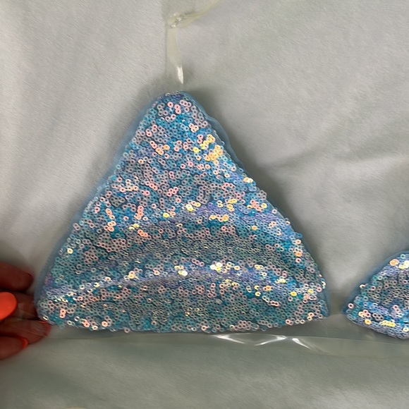 Sequined high waisted bikini - Picture 2 of 4